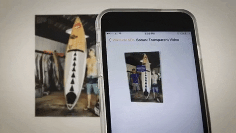 3D Augmented Reality GIF by Wikitude