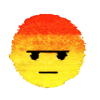 Angry Glitch Sticker by Red Giant