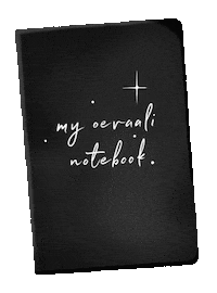 Notebook Sticker by Oevaali Art Shop