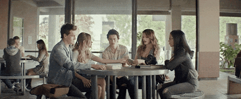 cafeteria GIF by You Get Me