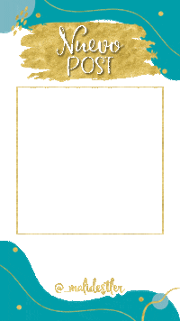 Post Gold Sticker