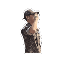 군인 Sticker by Dongseo Univ. Webtoon Dept.