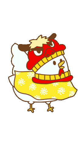 Bird Chicken Sticker by nova