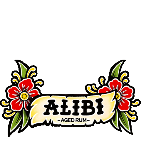 Alibirum giphyupload alibirum alibi rum Sticker