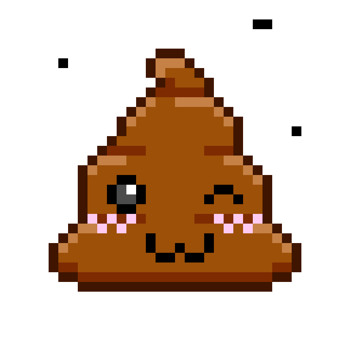 Art Shitting Sticker by Poopies.io