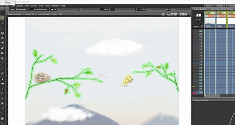 animation illustration GIF by giosolARTE