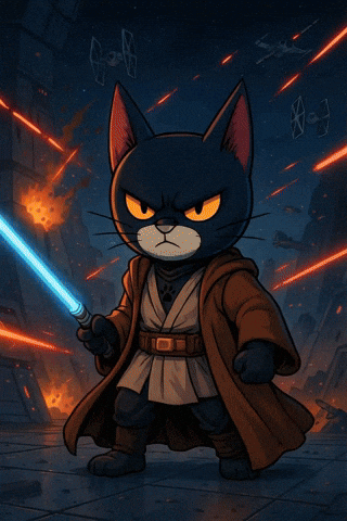 May The Fourth Be With You Star Wars GIF by CATBAT