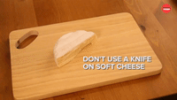 Knife for soft cheese fail