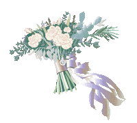Wedding Blumenstrauss Sticker by Tatze_mur