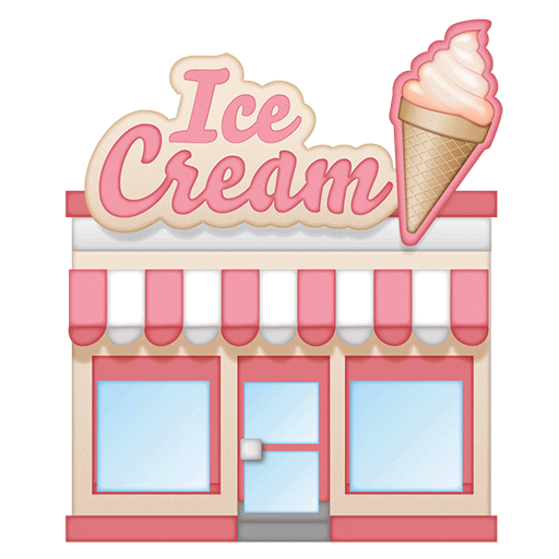 Hungry Ice Cream Sticker by emoji® - The Iconic Brand