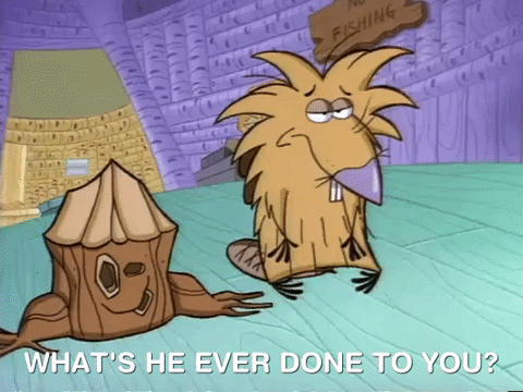 angry beavers nicksplat GIF