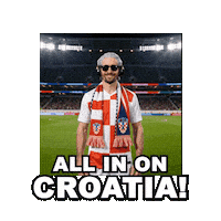 Croatia Football Sticker