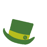 St Patricks Day Hat Sticker by Summit Marketing