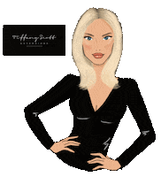 TiffanyScottExtensions hair long hair extensions chic on paper Sticker