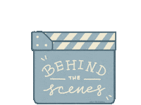 Behind The Scenes Movie Sticker