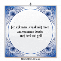 Nl Geld GIF by Tegelspreuken.nl