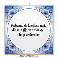 Troost Reflectie GIF by Tegelspreuken.nl