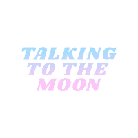 Moon Talking Sticker by Cosmicrx
