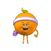 Laranja Sticker by OBA HORTIFRUTI