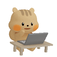 3D Working Sticker