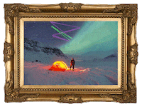 sky camping GIF by Anthony Antonellis