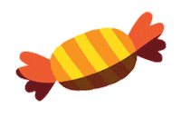 countryfoods halloween candy sweets trickortreat Sticker