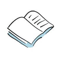 MsSlow book reading writing kinder Sticker