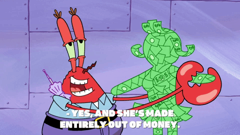 season 9 safe deposit krabs GIF by SpongeBob SquarePants