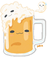 Drunk Happy Hour Sticker