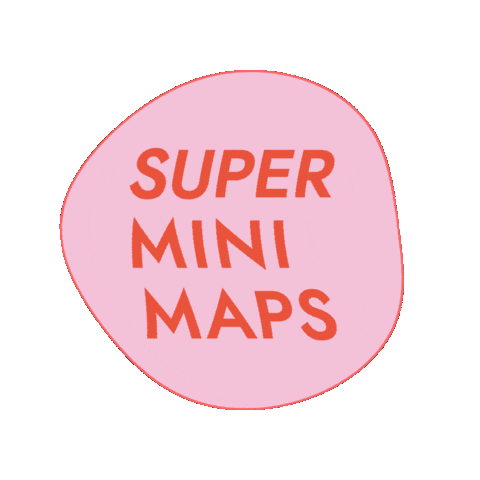 Logo Pink Sticker by superminimaps