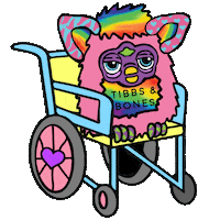 Rainbow 90S Sticker by TIBBS & BONES