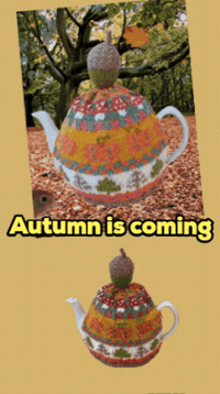 Falling Leaves September GIF by TeaCosyFolk