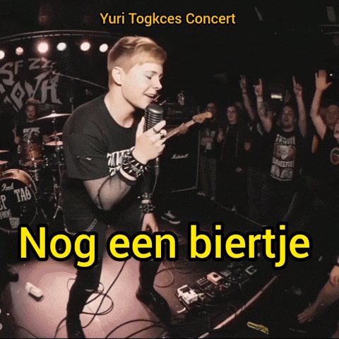 Concert Bieren GIF by Yuri Togkces