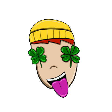 St Patricks Day Good Luck Sticker