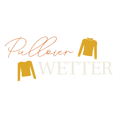 Fashionmeup Pullover Wetter Sticker by fashion me up