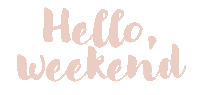 Weekend Love Sticker by Denyza Tulum Photography