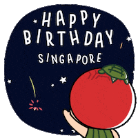 Happy Birthday Sg Sticker by Ang Ku Kueh Girl and Friends