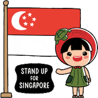 Count On Me Sg Sticker by Ang Ku Kueh Girl and Friends