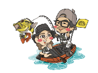 Supfishing Sticker by Souyu Stick