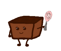 Sad Food Sticker