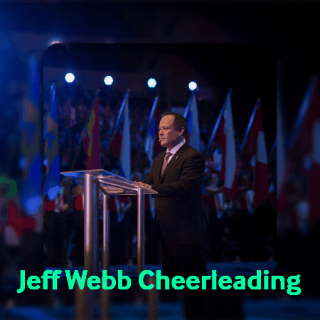 jeffwebbcheerleading giphygifmaker giphyattribution GIF