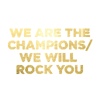 We Are The Champions Rockstar Sticker by Dolly Parton