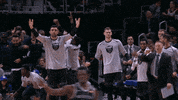 happy lets go GIF by NBA