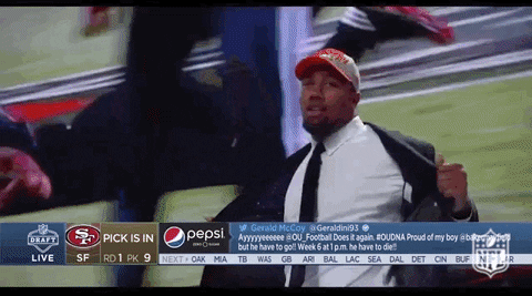 nfl draft football GIF by NFL
