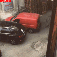 al coche GIF