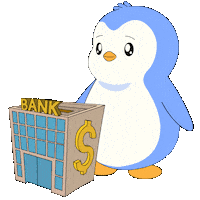 Money Saving Sticker by Pudgy Penguins