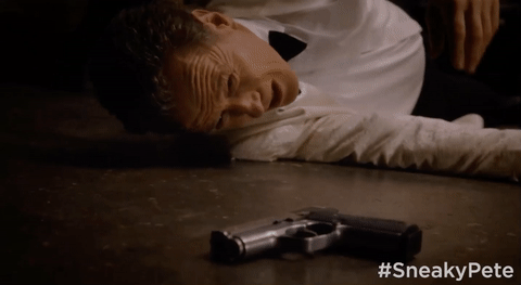 season 1 gun GIF by Sneaky Pete