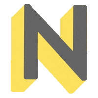 N Sticker by atelierm