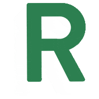 R Sticker by atelierm