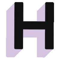 H Sticker by atelierm